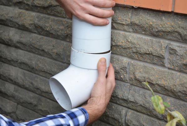 Drainage Downspout Repair in Lake Orion