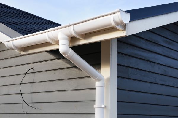 PVC Rain Gutter Installation in Lake Orion