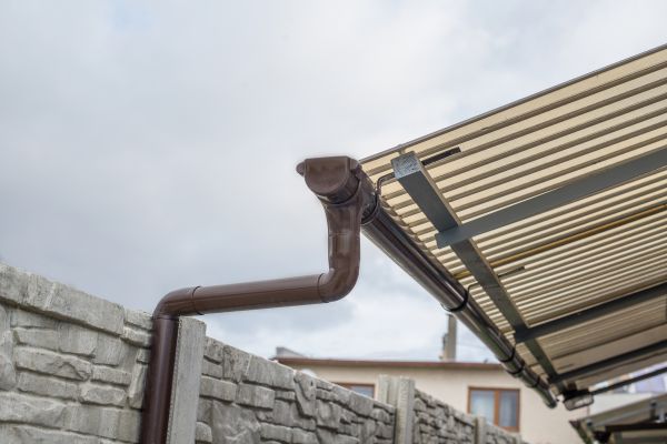 Plastic Downspout Installation in Lake Orion